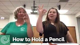 Countdown to Kindergarten: How to Hold a Pencil