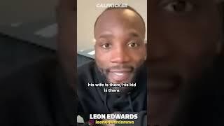 Leon Edwards opens about Ian Garry getting kicked out of his gym