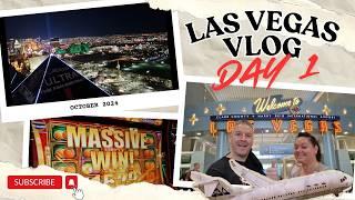 Las Vegas Vlog - Day 1. Skyfall Lounge & Slots in Mandalay Bay and Luxor.