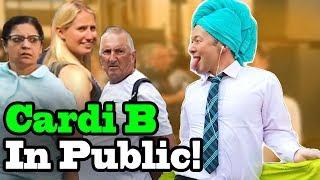 Cardi B, Bad Bunny, J Balvin - "I Like It" - SINGING IN PUBLIC!!