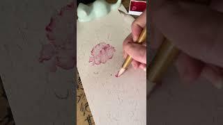 Expressive watercolor freehand brushwork | Eastern Aesthetics