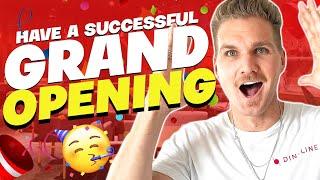 The Guide To A Successful Grand Opening For Your Restaurant