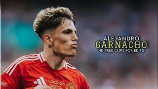 Alejandro Garnacho HD Clips For Edits • Free Scene Pack • No Watermark | D74 Edits
