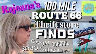 Rajeana's 100 mile Route 66 Thrift Store FINDS!!!