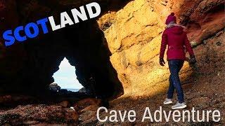 Explore Scotland | Stunning Aberdeenshire Caves and an Ancient Well