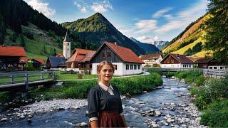 GERMANY - LIVING IN ISOLATED GERMAN VILLAGES. LIVING IN THE MOUNTAINS