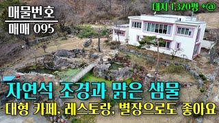 충남 금산군 멋진 조경과 연못이 있는 전원주택 매매, 대형 카페, 레스토랑, 별장 등으로 추천드려요 충남 부동산 - 이태호 공인중개사