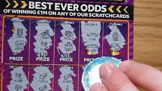 Instant Millionaire scratch cards - with Scratchables!