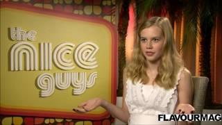 The Nice Guys Interview with Angourie Rice