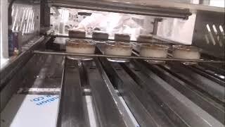 Dessert cup sealer - Dessert packaging machine - Rotopack srl - Milan - Italy