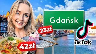 GDAŃSK! Jedzenie Z Tik Toka! Gdzie WARTO ZJEŚĆ w GDAŃSKU? | Check In