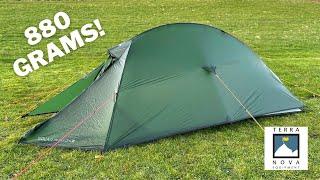 880g Ultralight Backpacking Tent - Terra Nova Solar Photon 2 Tent Review