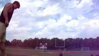 JOSH LAMBO - 70 YARD FIELD GOAL!  Private lesson w/ Taylor Mehlhaff