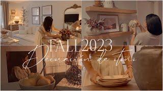 FALL DECOR 2023 | DECORACION DE OTOÑO | DECORACIÓN DE MI COMEDOR, COCINA Y ENTRADA DE MI CASA!