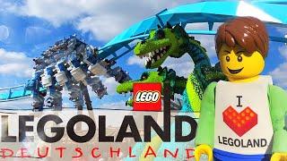 Legoland Deutschland - Die NEUE Achterbahn 2023. Ist Mythica was für die ganze Familie? Im Test!