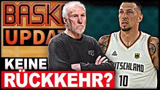 Nach Schlaganfall: Nie wieder NBA für Popovich? EM-Quali: Deutschland mühelos dabei! | BASKET Update