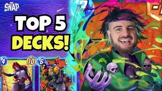 Nightmare Is Crazy - But Is He Actually Gonna Win You Games? | My Top 5 Nightmare Decks Marvel SNAP