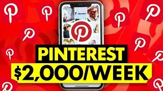 Get paid $2,000/Week Using Pinterest 10 Minutes A Day (2024) - Pinterest Affiliate Marketing