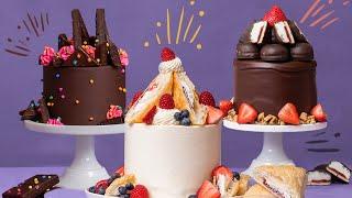 These Cakes Are STUFFED With Cosmic Brownies & Jos Louis | How To Cake It With Yolanda Gampp