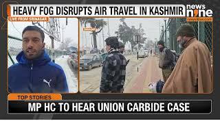 Kashmir Air Travel Chaos Continues Amid Snowfall and Fog | News9