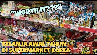 BELANJA MINGGUAN PERTAMA DI SUPERMARKET KOREA 2025 | BARANG BARU HARGA BARU