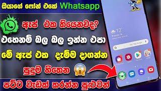 Whatsapp Best Useful tricks in sinhala  - Update Podda