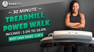 30 Minute Power Walking Treadmill Workout For Weight Loss and More