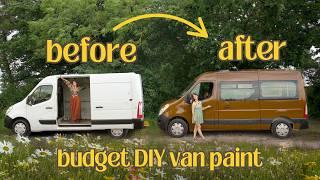 Roller Painting My Van Exterior for Under £200! (Full Step-by-Step Guide)