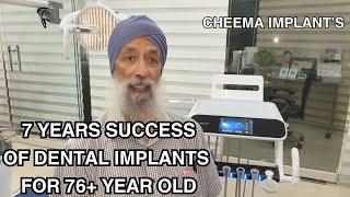 Full Mouth Dental Implants Lower Jaw All on 6 , upper front Incisor & premolar implants In Jalandhar