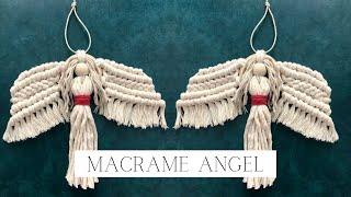 DIY: Macrame Angel | STEP BY STEP | Macrame Christmas Ornament