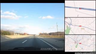 Abandoned Pennsylvania Turnpike (Seven Springs, PA) to Pennsylvania Turnpike (New Baltimore,  (...)