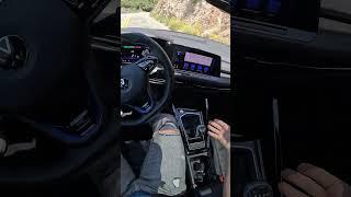 The VW Golf R is Better with the Dual-Clutch Auto (POV Drive #shorts)