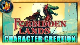 Forbidden Lands - Let's CREATE A CHARACTER for the Forbidden Lands RPG