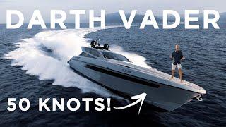 Inside a STAR WARS Inspired Superyacht! OTAM 70HT DARTH VADER