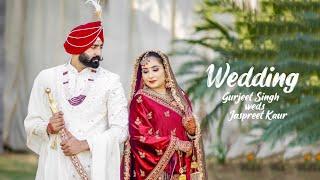 BEST WEDDING HIGHLIGHTS 2024 | GURJEET & JASPREET | FULKARI PHOTOGRAPHY | BADAL | +9194173-59656