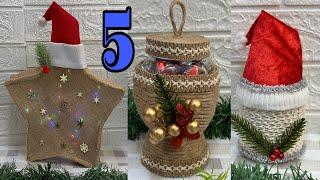 5 Diy Christmas Decoration Ideas/ Diy Christmas Crafts