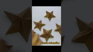 paper star /star making / paper craft ||#shorts #papercraft #craft