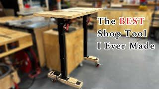 Woodworking Electric Drill Press Table & Shop Table