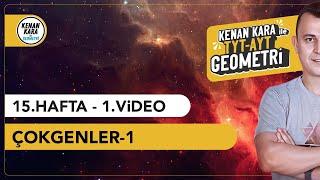 Çokgenler-1 | GEOMETRİ KONU ANLATIMI (2024 Tayfa) (TYT-AYT)