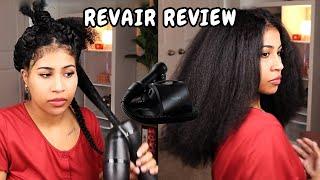 Reverse Hair Dryer on Curly Hair | How to use the RevAir