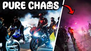 COPS SHUT DOWN THE GHOST MIAMI SUPERBIKE MEET