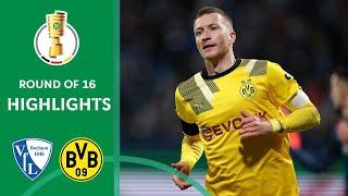 Reus leads BVB into Quarterfinals | VfL Bochum vs. BVB 1-2 | Highlights | DFB-Pokal Round of 16