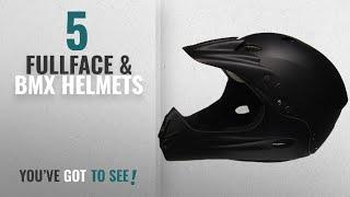 Top 10 Fullface & Bmx Helmets [2018]: Ventura Downhill Helmet - Black, Large