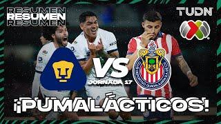 RESUMEN | Pumas vs Chivas | AP2023-J17 | Liga Mx | TUDN