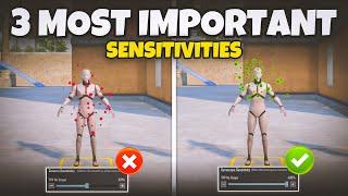 3 MOST IMPORTANT SENSITIVITIES TO CHANGE IN BGMI(Tips/Tricks) Mew2.