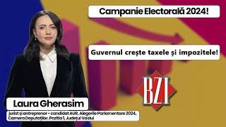 Ediție BZI LIVE. În Studio este invitat candidatul Alianței pentru Unirea Românilor, Laura Gherasim