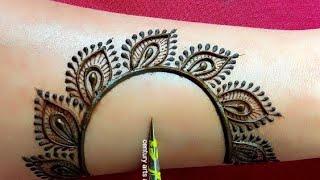 Beautiful Arabic mehandi designs for hands || Easy Simple mehandi design || Stylish Mehendi designs