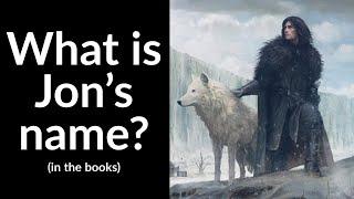 What is Jon Snow's true name in the books? (ASOIAF Theory)