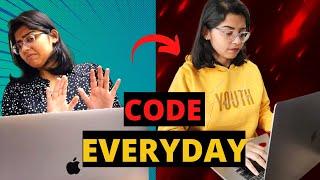 How to stay consistent in coding? | Learn to code faster | Anshika Gupta