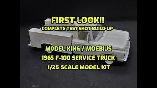 Model King Moebius 1965 F-100 Service Truck 1/25 Scale Model FIRST LOOK 1235